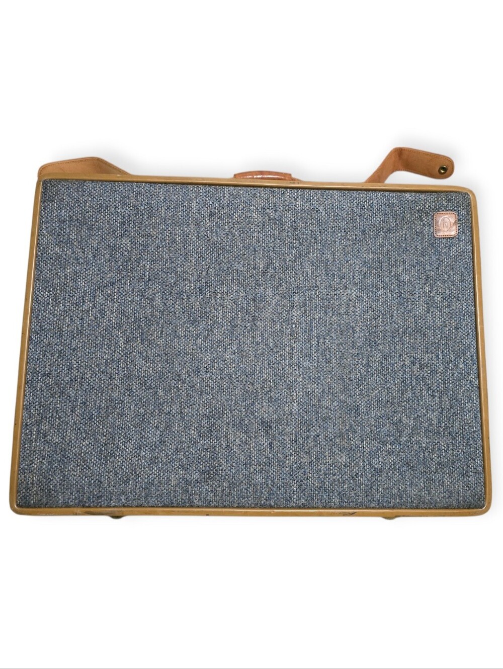 Vintage Hartmann Tweed/Leather Suitcase. - Picture 2 of 10